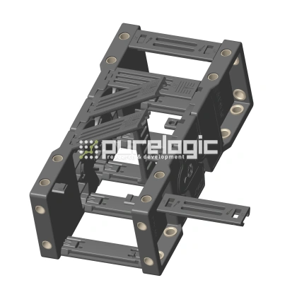 Держатель пластикового кабель-канала JY45Q.1.100W-FJT 1 157 Держатель пластикового кабель-канала JY45Q.1.100W-FJT фото