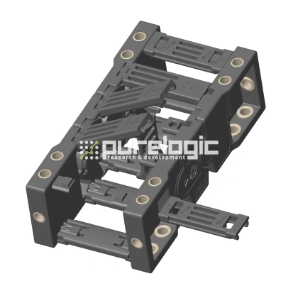 Держатель пластикового кабель-канала JY25Q.1.38W-FJT 596 Держатель пластикового кабель-канала JY25Q.1.38W-FJT фото