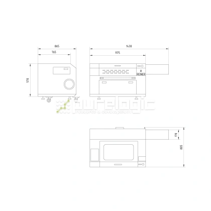 Лазерный станок REINER LP960-60W 397 451 Лазерный станок REINER LP960-60W фото