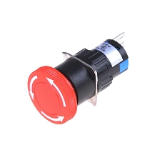 Кнопка на блок AD16-11ZS-RED