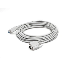 Кабель DB9F-DB9M-10m