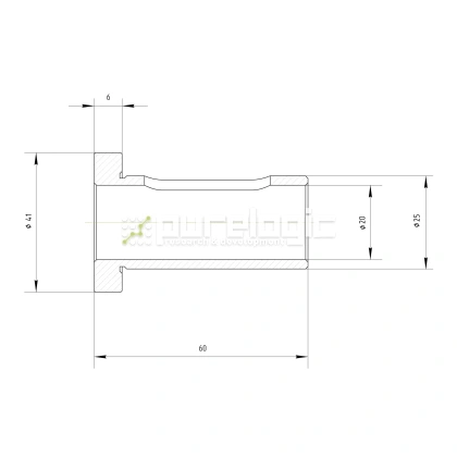 Втулка переходная OSL25-20 фото