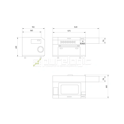 Лазерный станок REINER LH960-60W фото