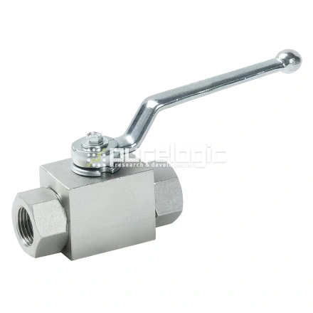 Гидравлический шаровый кран двухходовой PL2K-G1/4 фото