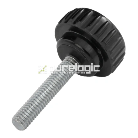 Ручка с рифлением 100213-25*M6*30 фото