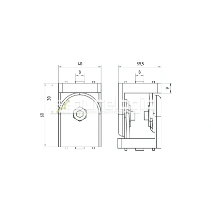 Подвижный кронштейн 40JL-A 722 Подвижный кронштейн 40JL-A фото