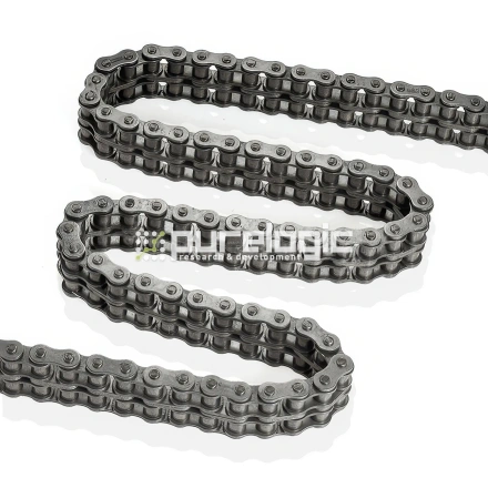 Цепь приводная роликовая двухрядная 16B-2 фото