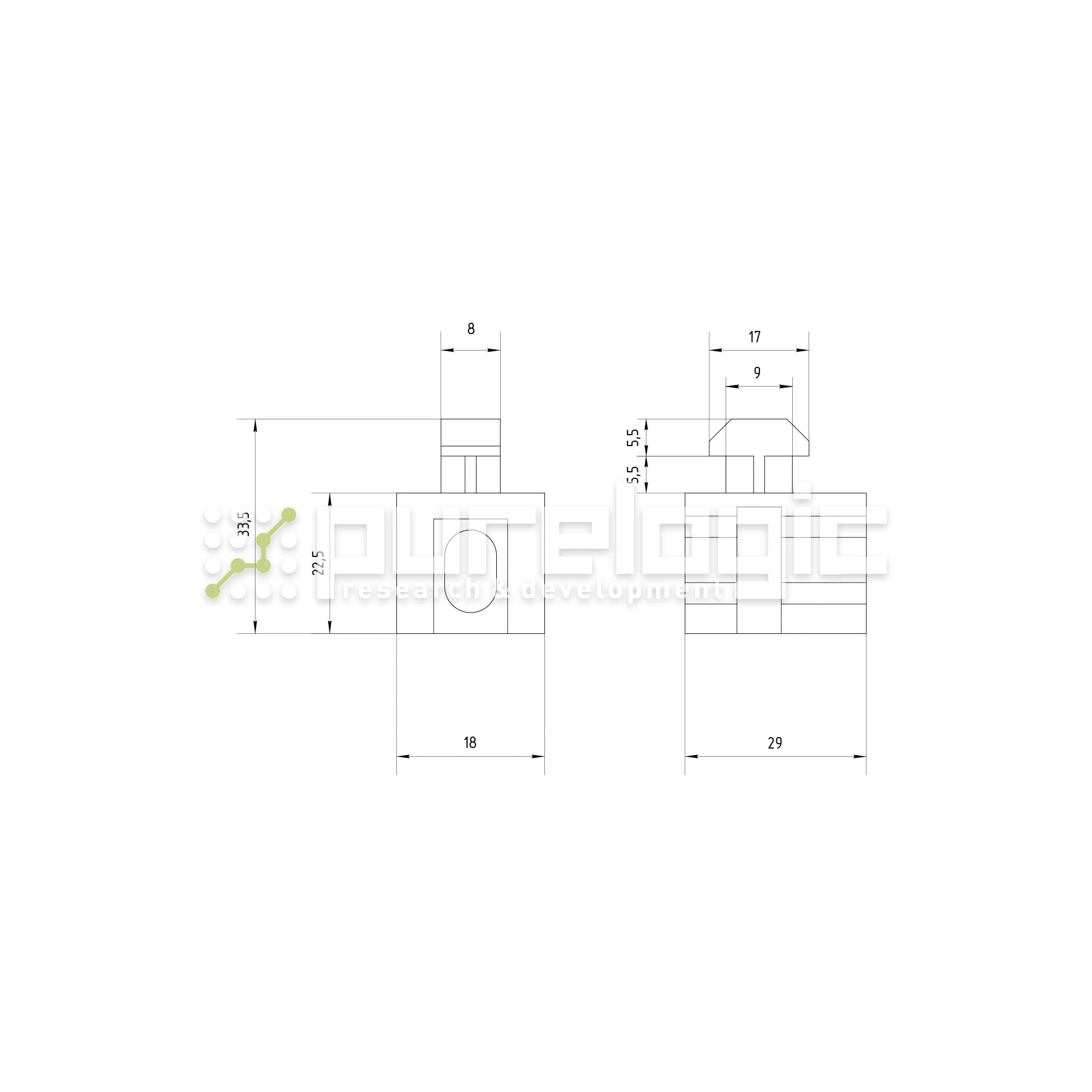 Пазовый крепеж GZ10E 106 Пазовый крепеж GZ10E фото