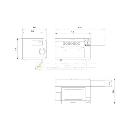 Лазерный станок REINER LP960-80W 428 287 Лазерный станок REINER LP960-80W фото