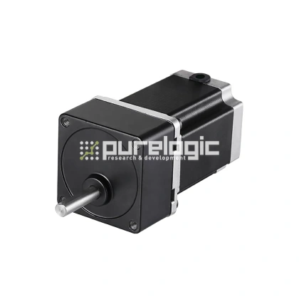 Двигатель шаговый с цилиндрическим редуктором FL57STH56-2804AG15 9 005 Двигатель шаговый с цилиндрическим редуктором FL57STH56-2804AG15 фото