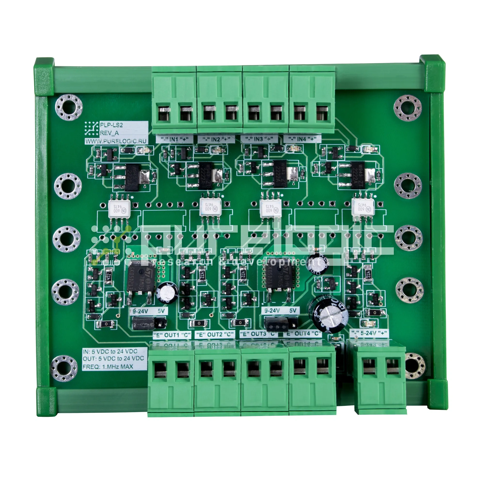 Модуль преобразования уровней PLP-LS2-PP 7 298 Модуль преобразования уровней PLP-LS2-PP фото