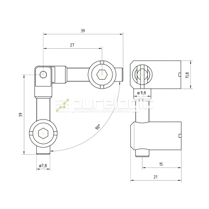 Пазовый соединитель 30MSD-A 312 Пазовый соединитель 30MSD-A фото