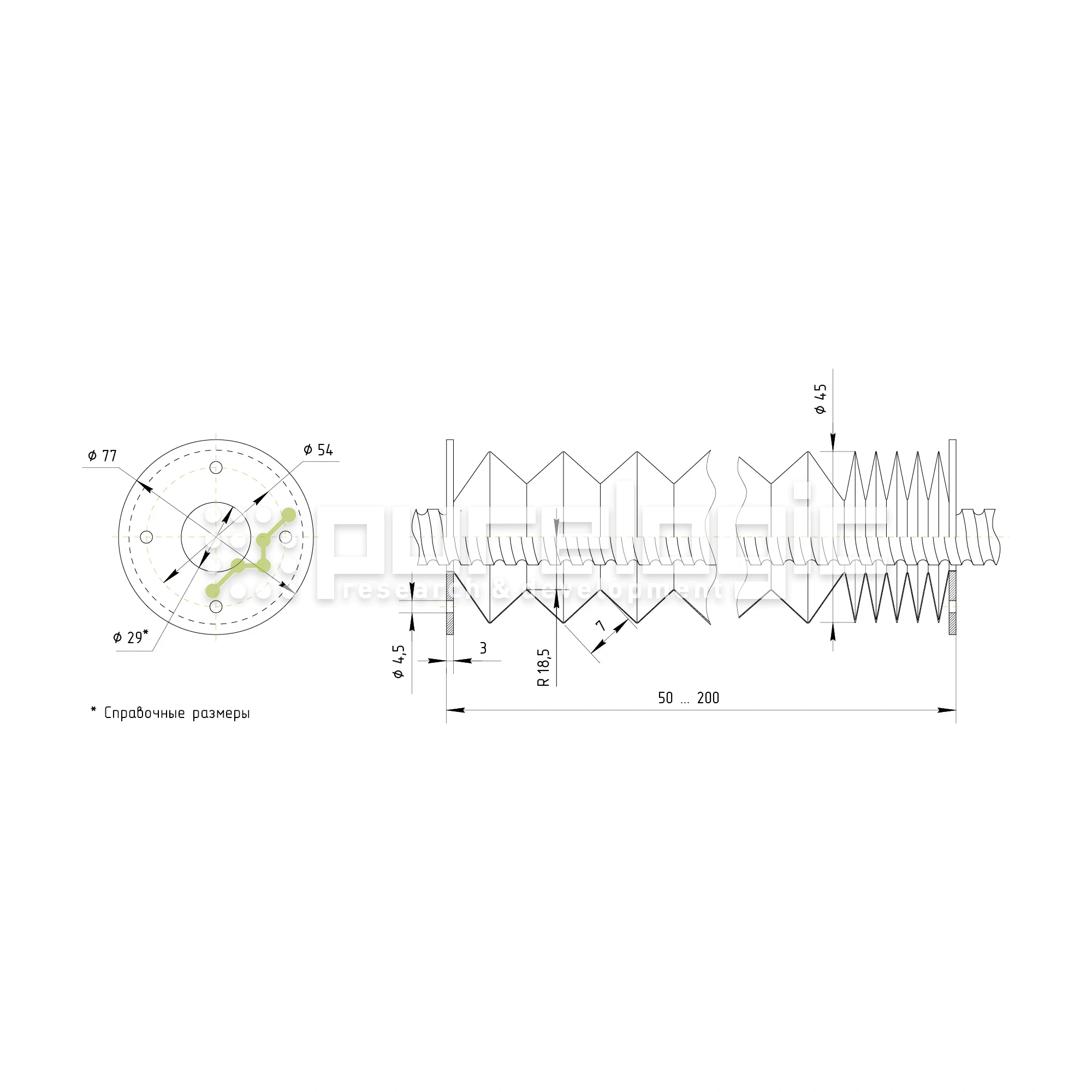 Гофрозащита DCV-B25-200 754 Гофрозащита DCV-B25-200 фото