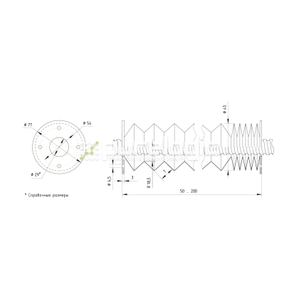 Гофрозащита DCV-B25-200 754 Гофрозащита DCV-B25-200 фото