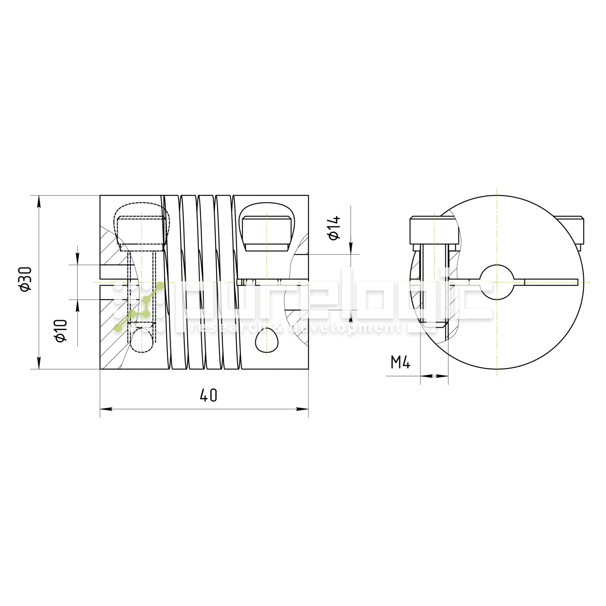Муфта соединительная BR-3040-10-14 492 Муфта соединительная BR-3040-10-14 фото