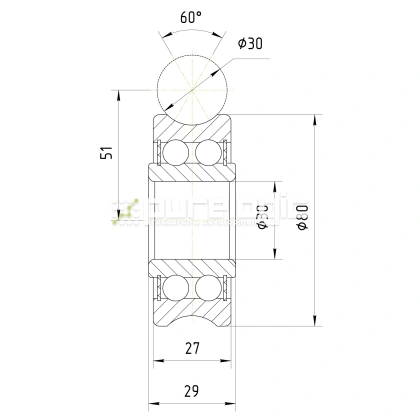 Опорный ролик LFR5207-30NPP 3 863 Опорный ролик LFR5207-30NPP фото