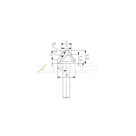 Фреза NHBDA616 фото