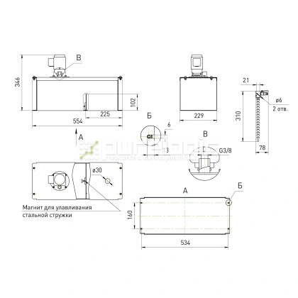 Система подачи СОЖ RY-CF20 фото