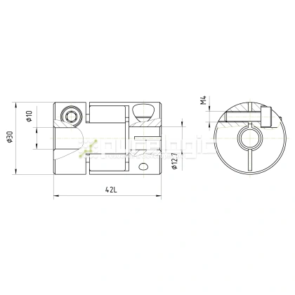 Муфта соединительная BF-3042-12.7-10 1 312 Муфта соединительная BF-3042-12.7-10 фото