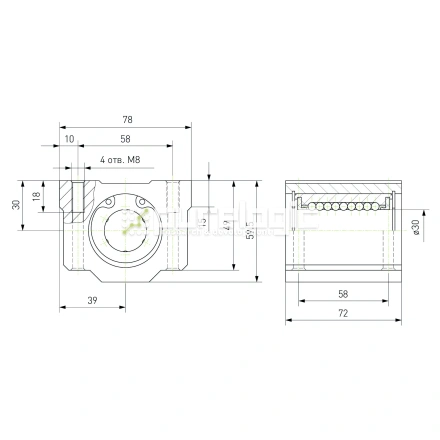 Модуль опорный SC30 фото