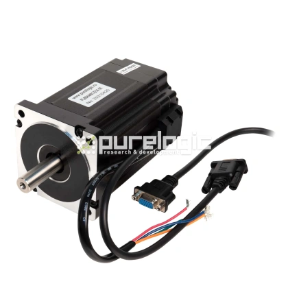 Двигатель шаговый с энкодером PL86H4401-D14-1K 19 157 Двигатель шаговый с энкодером PL86H4401-D14-1K фото