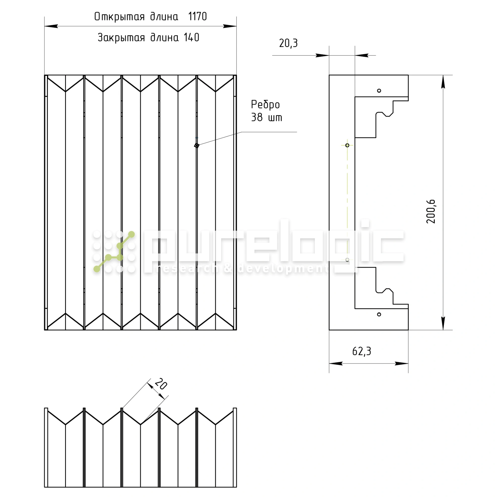 Гофрозащита DCV-T12-1000 4 087 Гофрозащита DCV-T12-1000 фото