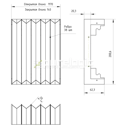 Гофрозащита DCV-T12-1000 4 087 Гофрозащита DCV-T12-1000 фото