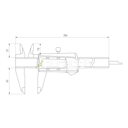 Штангенциркуль цифровой IDVC-200 фото
