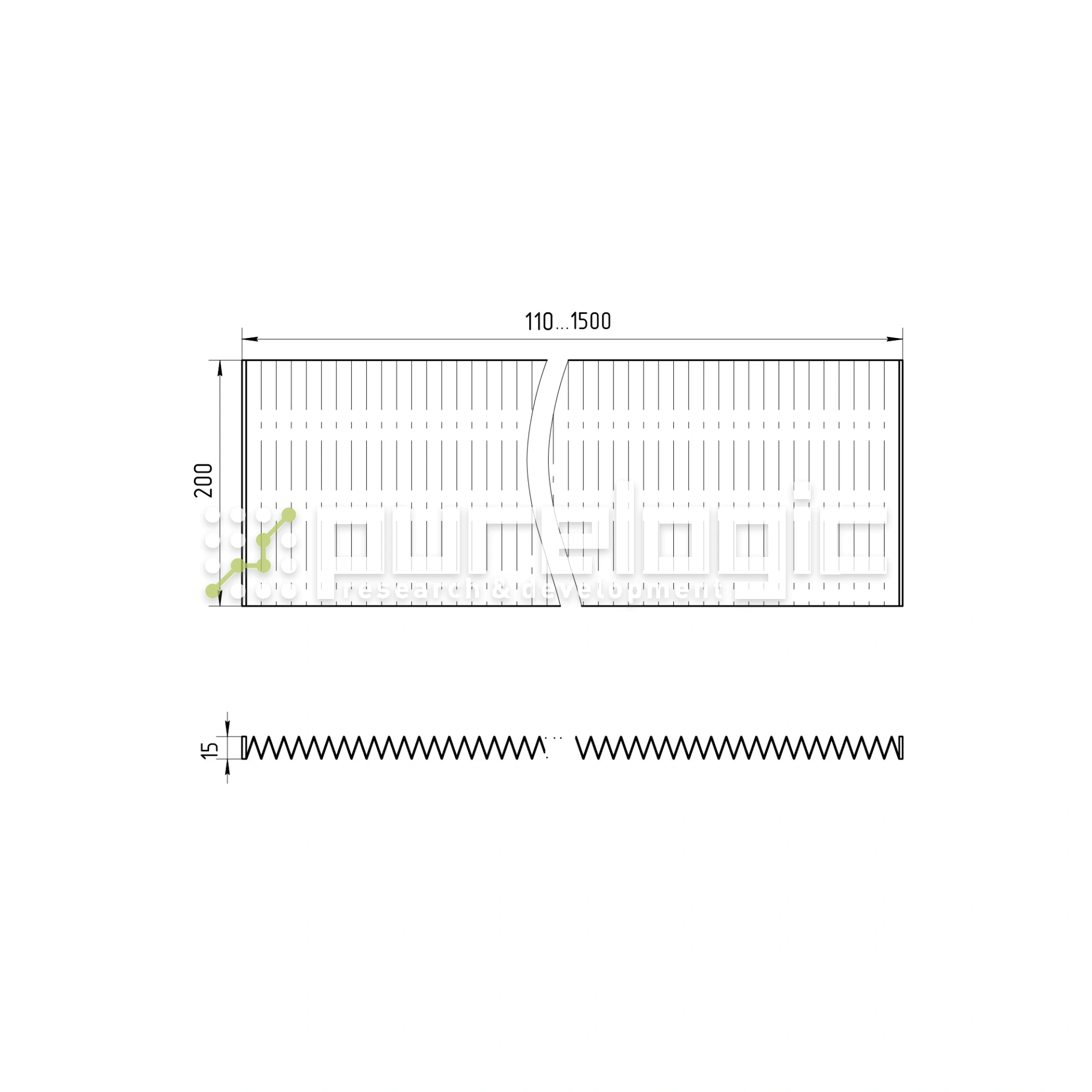 Гофрозащита DCV-200-15-1500 981 Гофрозащита DCV-200-15-1500 фото