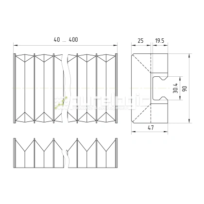Гофрозащита DCV-H30-400 фото