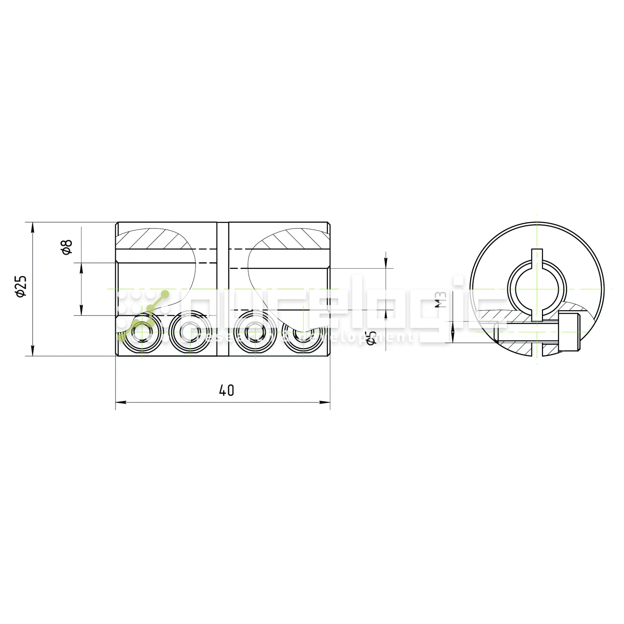 Муфта соединительная BA-25-5-8 492 Муфта соединительная BA-25-5-8 фото