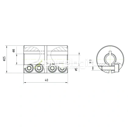 Муфта соединительная BA-25-5-8 492 Муфта соединительная BA-25-5-8 фото