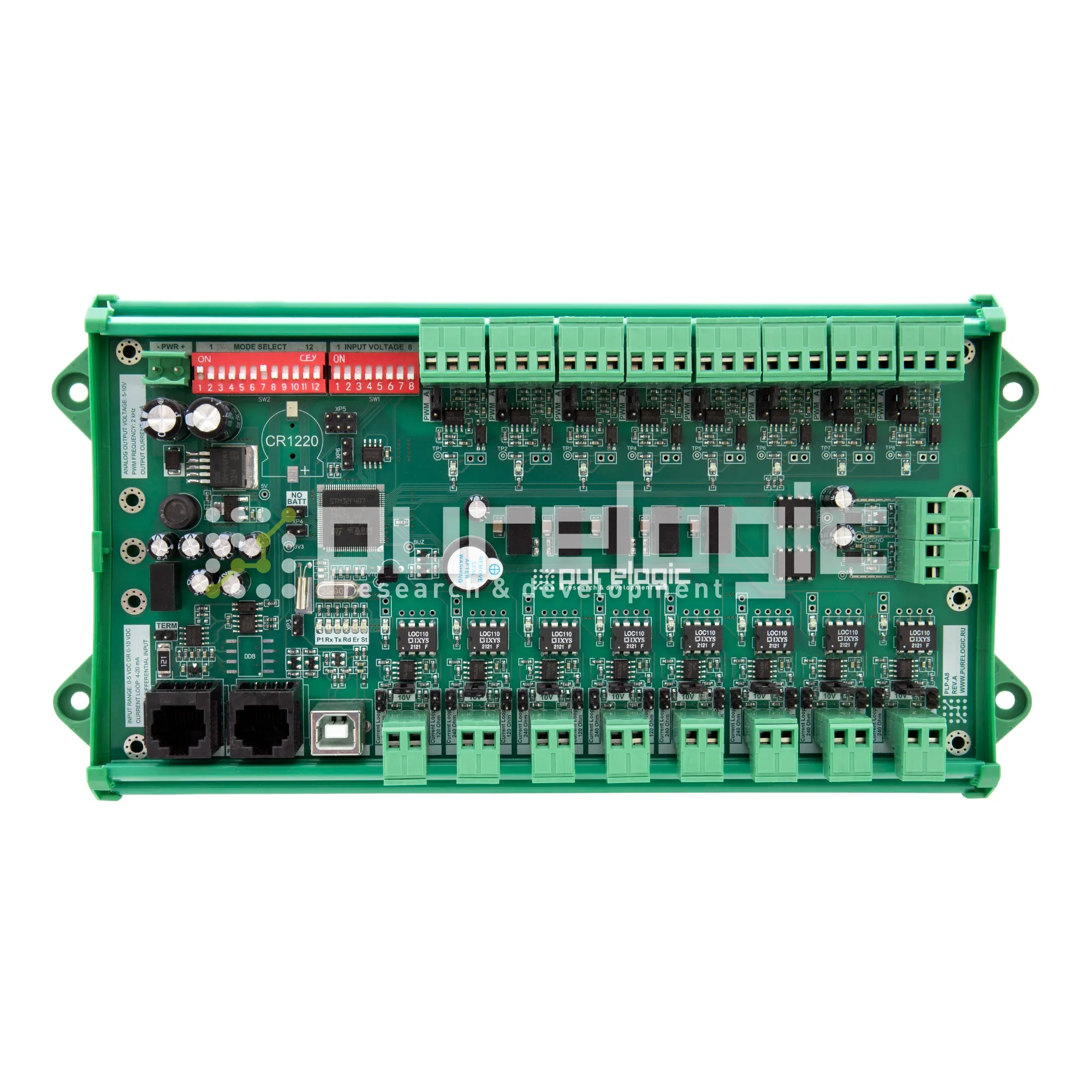 Модуль входов-выходов PLP-8AT-CAN 22 420 Модуль входов-выходов PLP-8AT-CAN фото