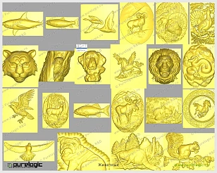 3D модели (Животные) 1 руб. 3D модели (Животные)