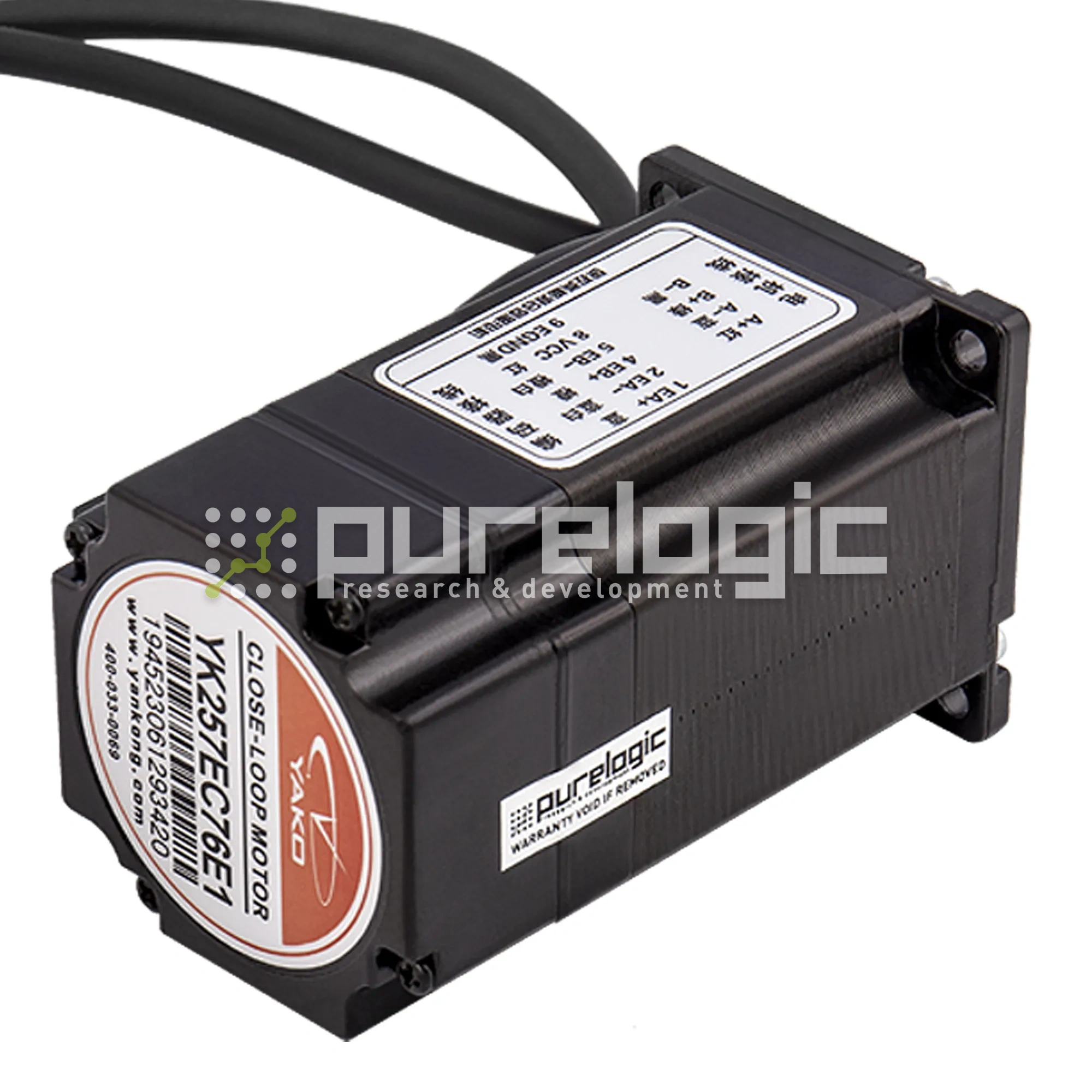Двигатель шаговый с энкодером YK257EC76E1 10 918 Двигатель шаговый с энкодером YK257EC76E1 фото