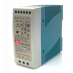 Источник питания импульсный MDR-40-24 2 290 руб. Источник питания импульсный MDR-40-24