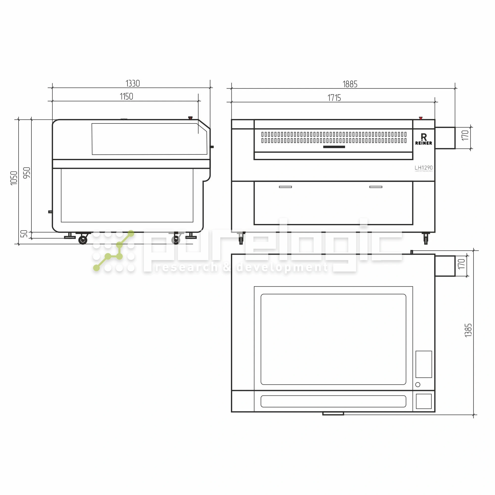 Лазерный станок REINER LH1290-130W 513 941 Лазерный станок REINER LH1290-130W фото