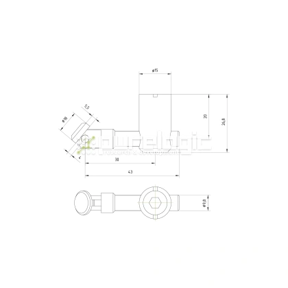 Пазовый соединитель 40MSX-B 261 Пазовый соединитель 40MSX-B фото